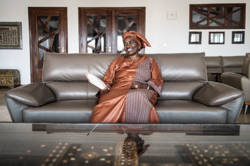 Aminata Touré, former prime minister of Senegal and incoming Member of Parliament, in Dakar, on 8 September 2022.