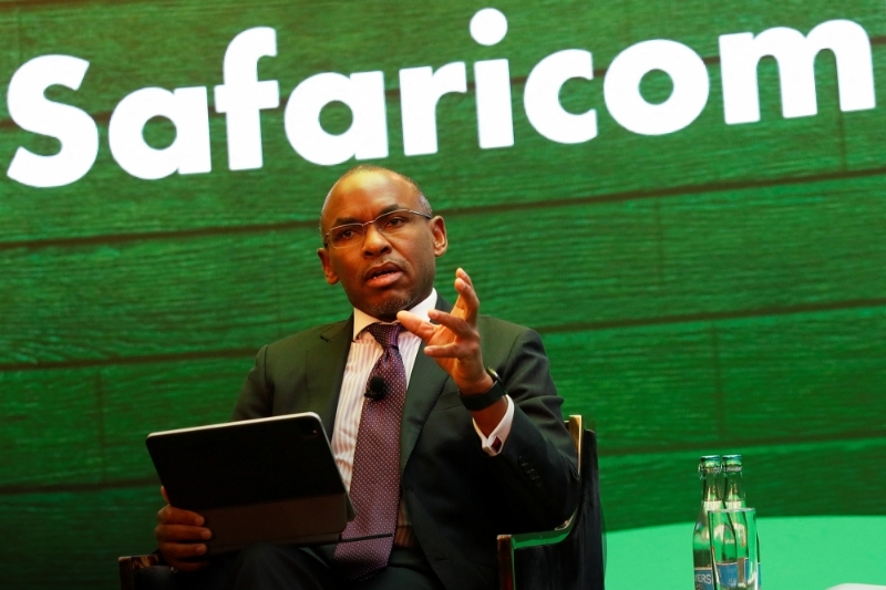 Safaricom CEO Peter Ndegwa in Nairobi, Kenya, 11 November 2022.