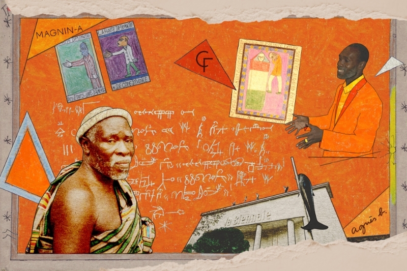 The production of fake drawings by Ivorian Frédéric Bruly Bouabré, who died in 2014, is causing concern among experts.