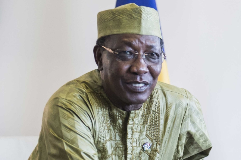 Tchad president Idriss Déby.