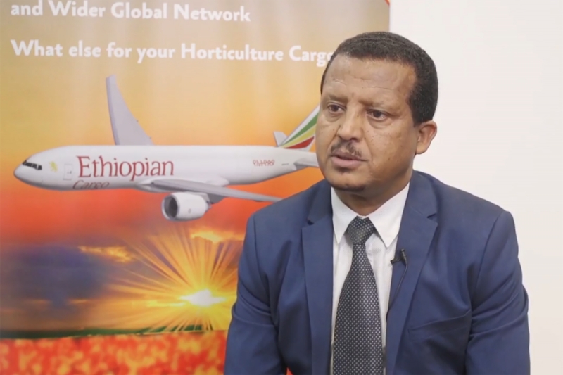 Fitsum Abadi, managing director of Ethiopian Airlines Cargo & Logistics Services.