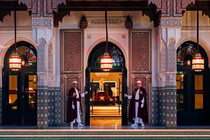 Marrakesh's legendary luxury hotel La Mamounia.