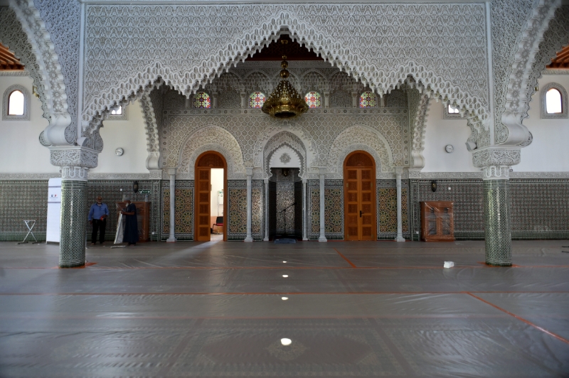 An example of Sotcob's work: Mohammed VI Mosque in Saint-Etienne (France).