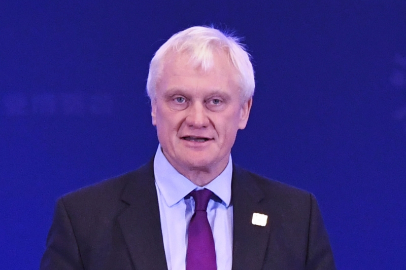 The Minister for Exports Graham Stuart.