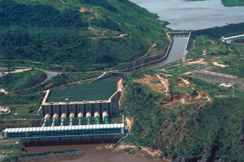 The giant Inga III dam project.