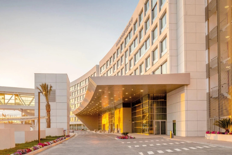The new Hyatt Regency hotel at Algiers airport.