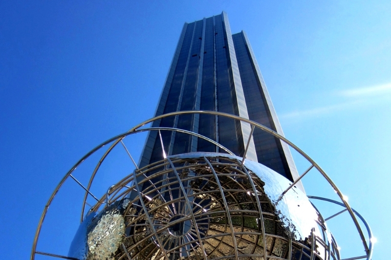 Trump International Hotel and Tower on Columbus Circle, New York City.