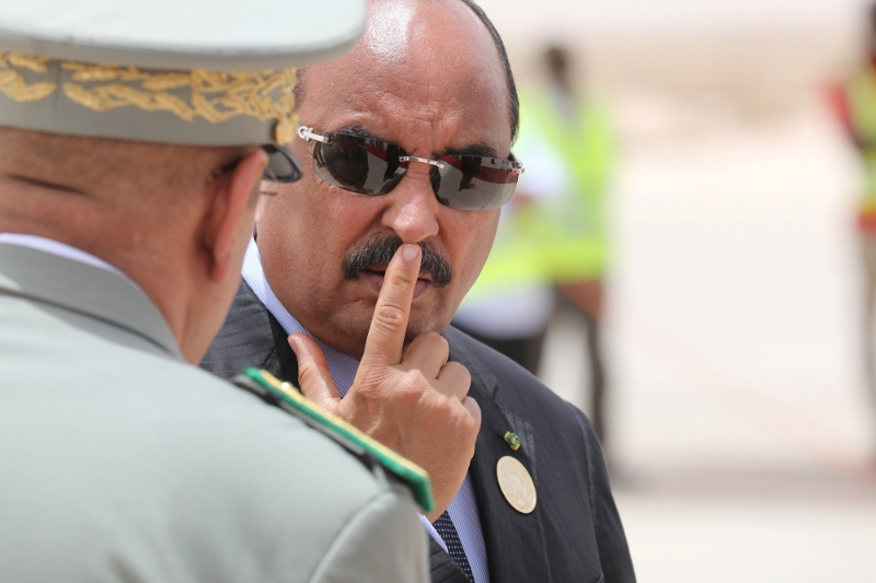L'ancien président mauritanien Mohamed Ould Abdel Aziz.
