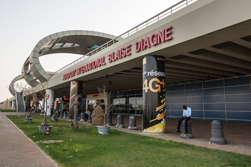 Dakar Blaise-Diagne International Airport.