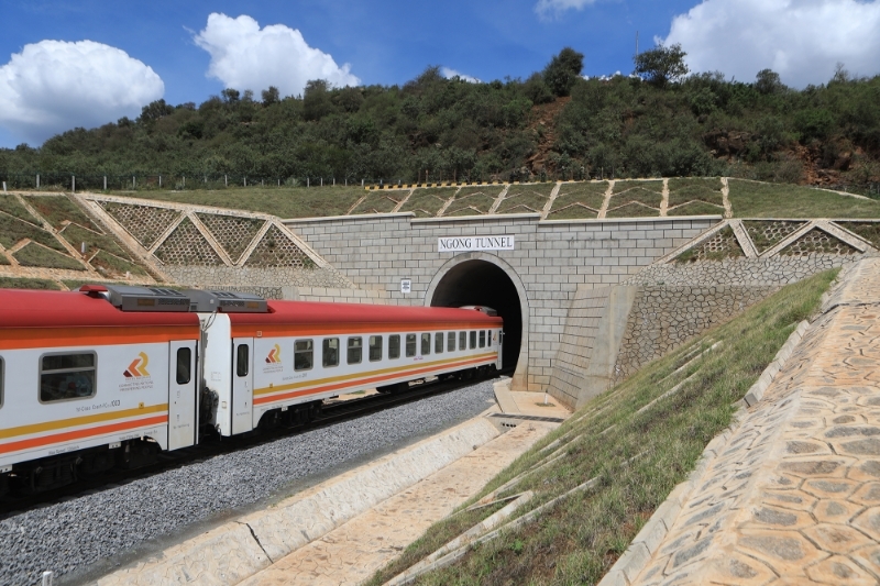 The Mombasa-Nairobi line was extended to Naivasha at the end of 2019.