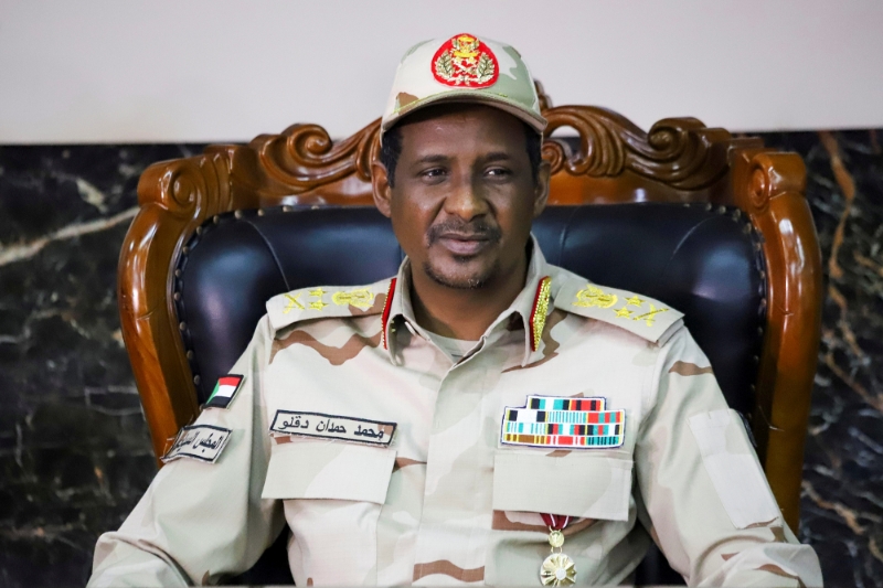 Mohamed Hamdan Dagalo - aka Hemeti - deputy chair of the Sovereign Council of Sudan.