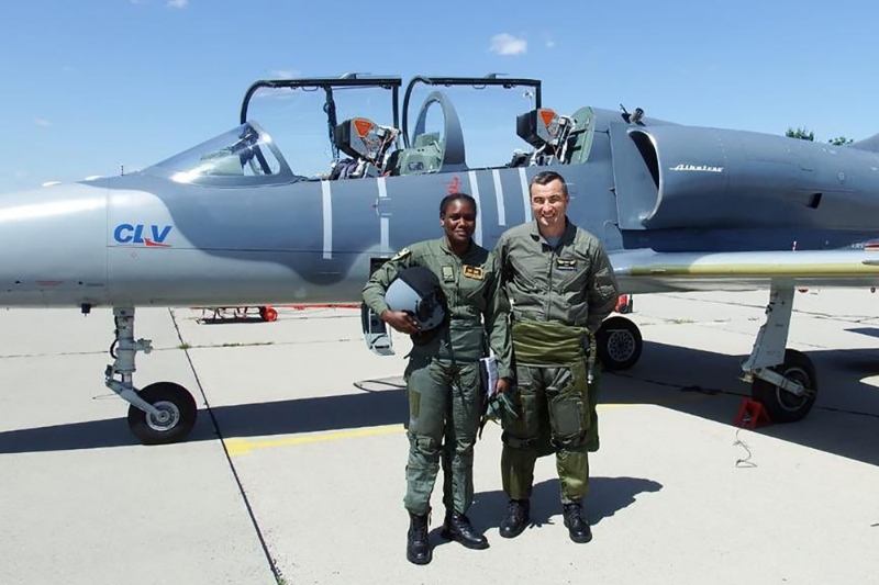 The Czech public company LOM Praha provides training for Nigerian Air Force pilots at the CLV Pardubice centre.