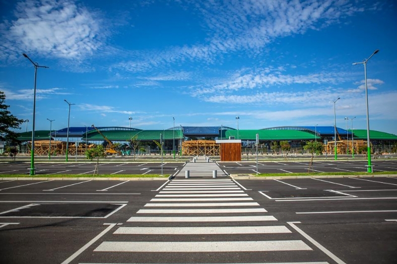 The new international terminal in Ivato, November 2019.