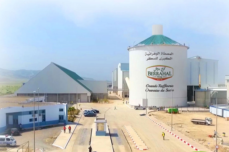 The Oran sugar refinery, GROS.
