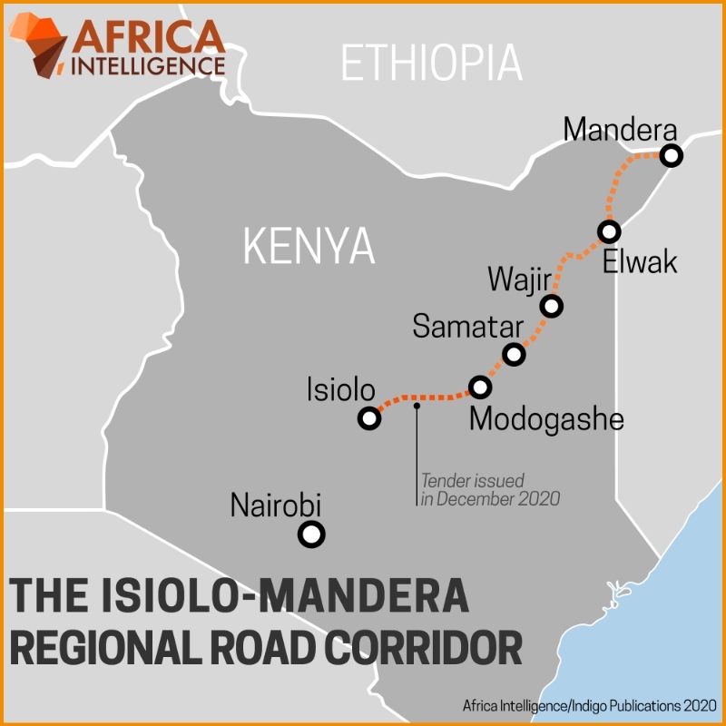 The Isiolo-Mandera Regional Road Corridor.