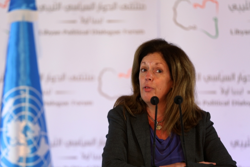 Head of the United Nations Support Mission in Libya (UNSMIL) Stephanie Williams.
