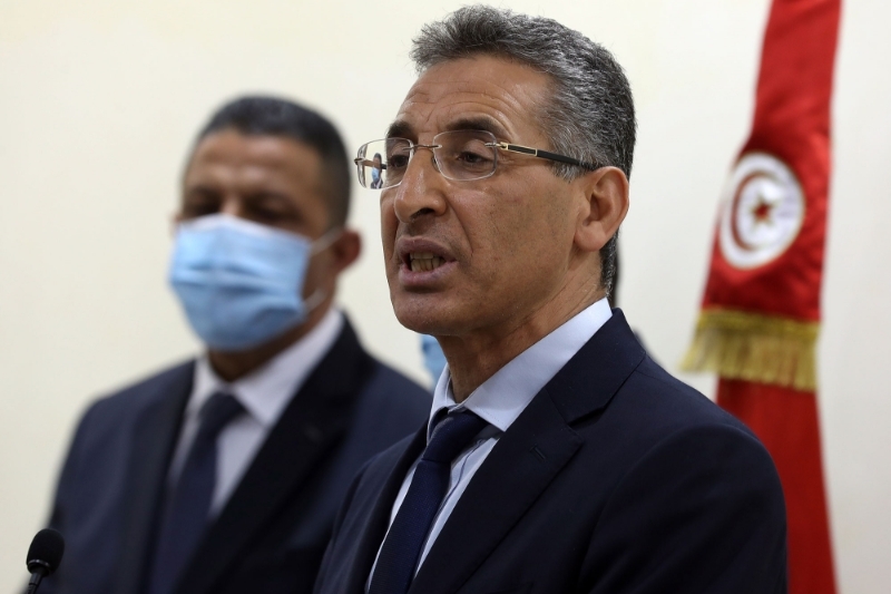 Taoufik Charfeddine, Tunisian Interior Minister.