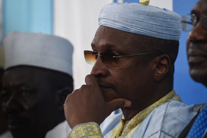 President of the Democratic Alliance for Peace (ADP Maliba) Aliou Boubacar Diallo in August 2018.
