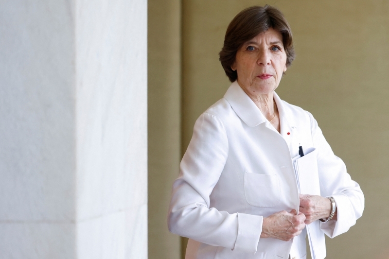 French Minister of Foreign Affairs, Catherine Colonna, in Brazil, 8 February 2023.