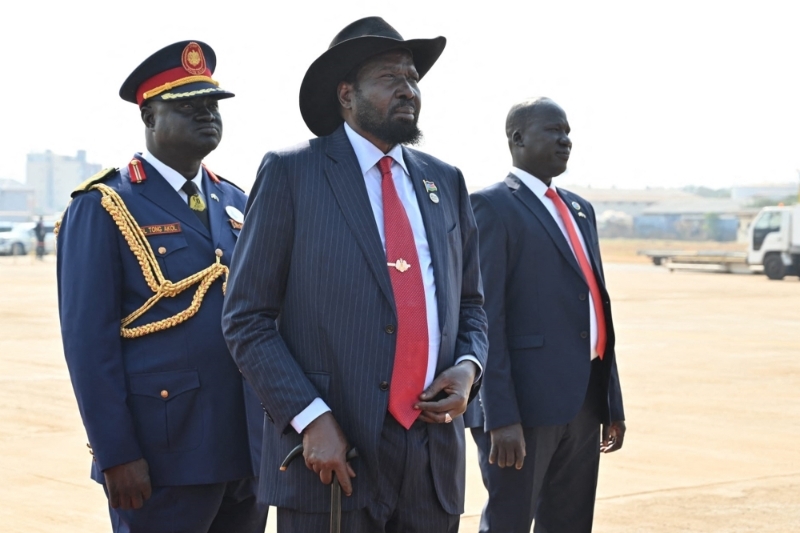 President Salva Kiir, South Sudan, 3 February 2023.