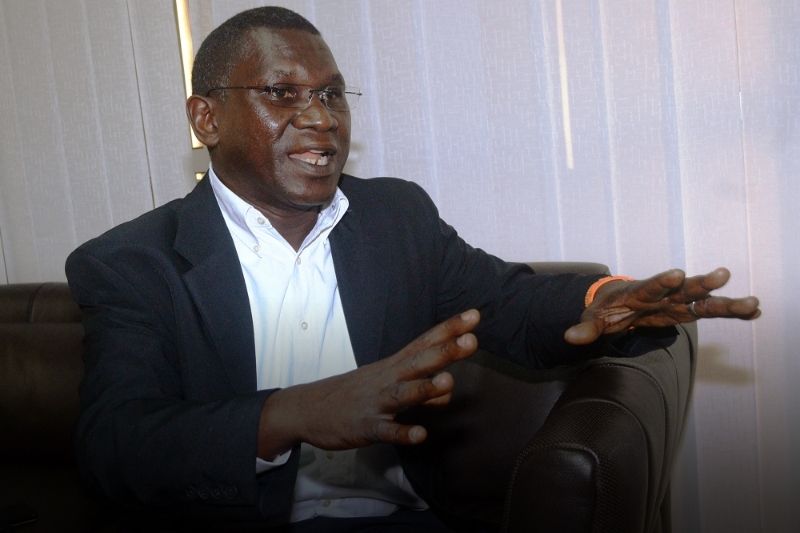 Ahmed Kanté, principal owner of the AGB2A consortium, in October 2013.